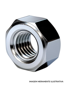 Porca Sextavada (Inox, zincada, polida)