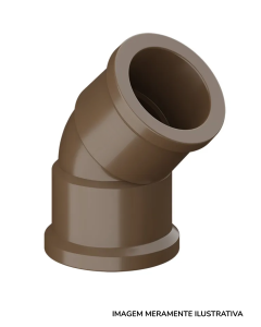 Joelhos 45° PVC