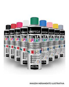 Tintas Spray (cores diversas)